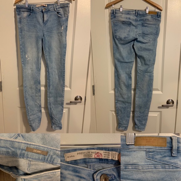 Zara Denim - 🤑ZARA PREMIUM WASH TRAFALUC SKINNY  W30